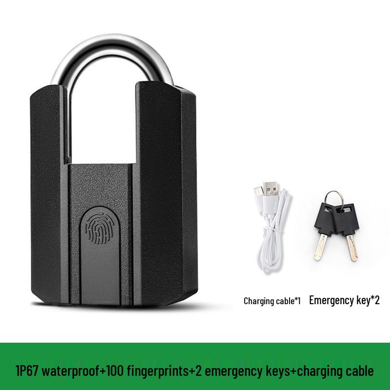 TTLOCK All-in-One Smart Lock: Fingerprint, Password, Bluetooth Remote, Waterproof for Home & Shop.