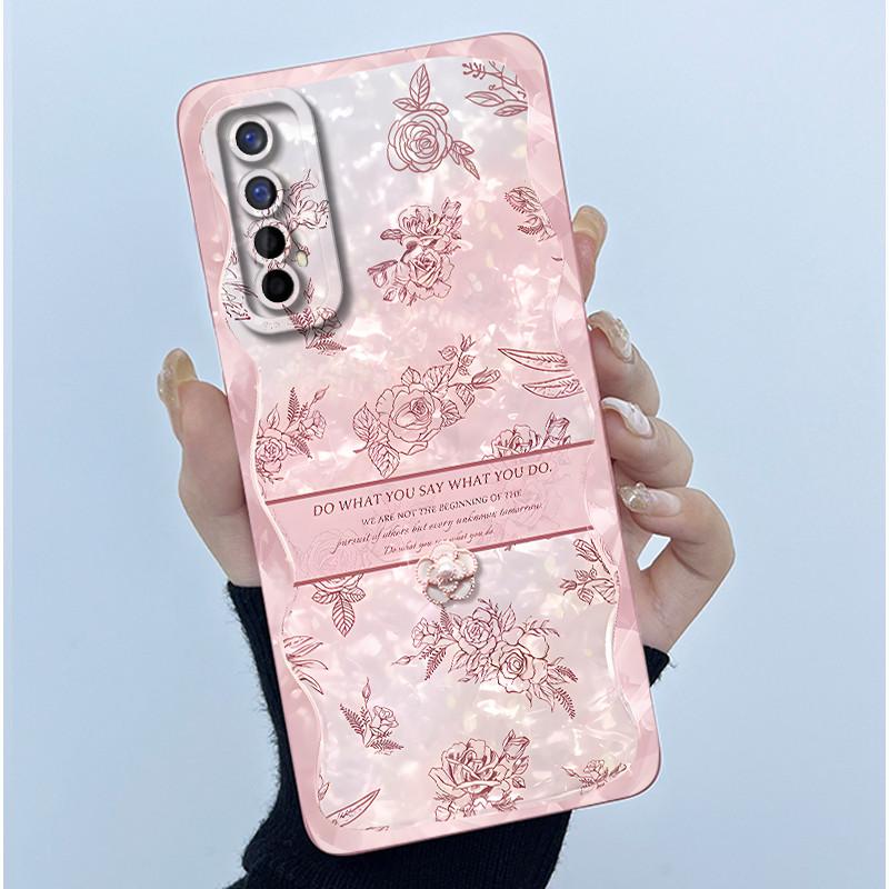 

For Realme 7 Phone Case Fashion Simplicity Soft Liquid Silicone Shell Back Cover For Realme 7 Pro RMX2170 Realme7 RMX2151 Fundas Realme 7 Pro-RMX2170