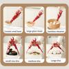 Heat Resistant Bowl Tongs Nonslip Heatproof Grip Clamp for Hot Dishes and Plates Multipurpose Kitchen Cooking Accessory