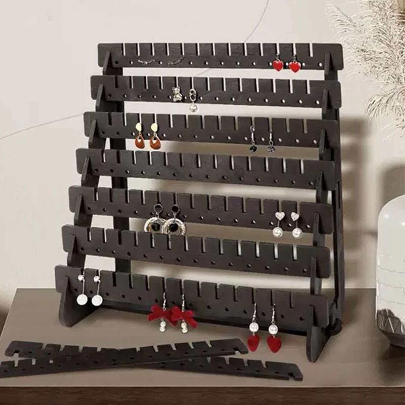 Earring Display Storage Rack Large Jewelry Organizer Stand Holds Various Jewelry for Travel Home Shop Display