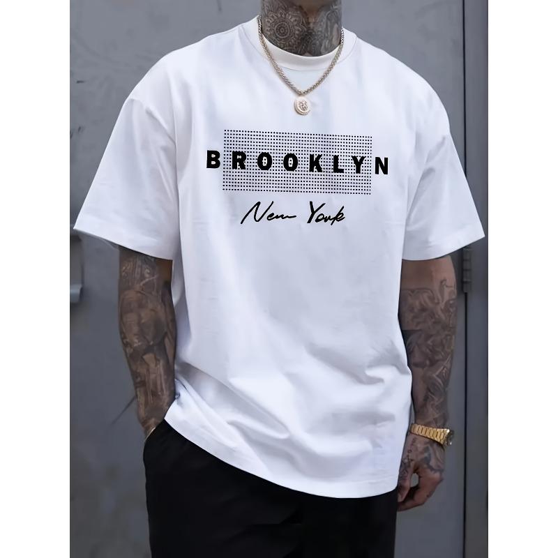 

Men S T-Shirt Is Stylish, Cool, Lightweight, And Comfortable, Made from Breathable Fabric, Fits Easily, Perfect Men S Clothing for Outdoor Sports S белый