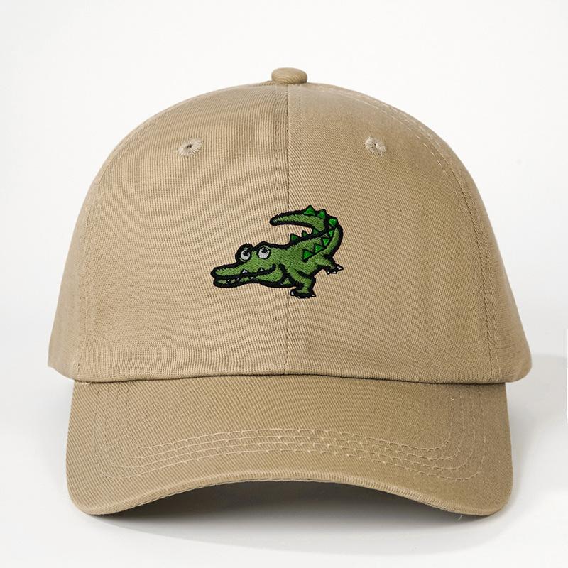 Cappellino da Baseball Coccodrillo Cartone Animato Carino Regolabile Poliestere Cappello da Sole per Esterno Unisex Regalo Semplice