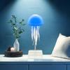 3D Bionic Jellyfish Night Lights RGB Gradient Cute Bedside Lamp Intelligent Voice Control Ambient Sensing Lights Table Lamp