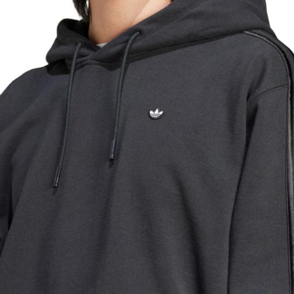 Adidas Originals x Mickey Mouse Appliqué Hoodie Sweatshirt Men's Black IY2274