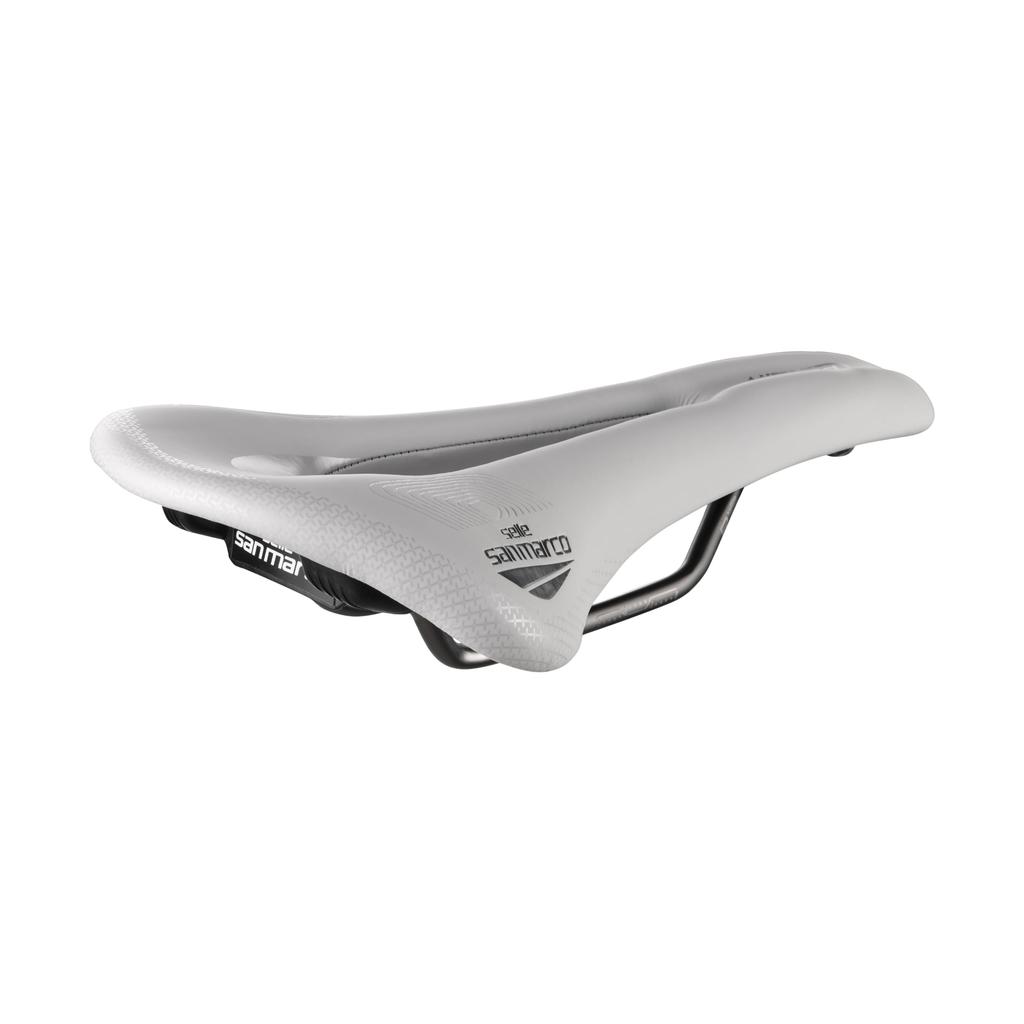 SELLE SAN MARCO Bicycle Saddle Allroad Super WIDE L3 W 146 X L 268 Supercomfort Racing IceGrey 723LW003 Comfort/Size – mm/ALLROAD Open-Fit