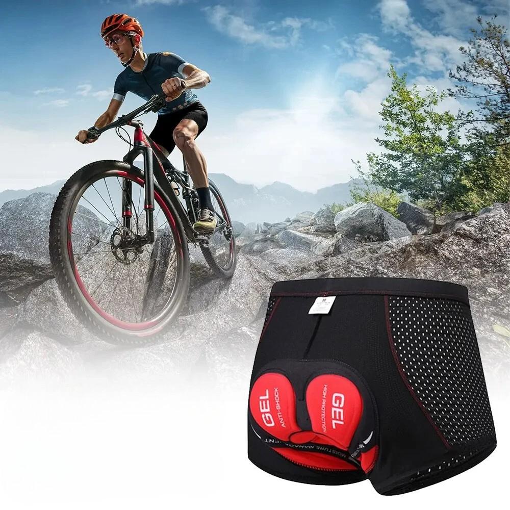 Men's mtb cycling shorts with gel pad for horse riding, XL