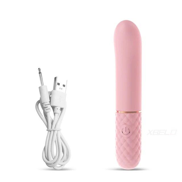 Quick Orgasm Mini Bullet Vibrator for Women 10 Modes Clitoris Stimulator Rechargeable Female Adult Goods Masturbation Sex Toys