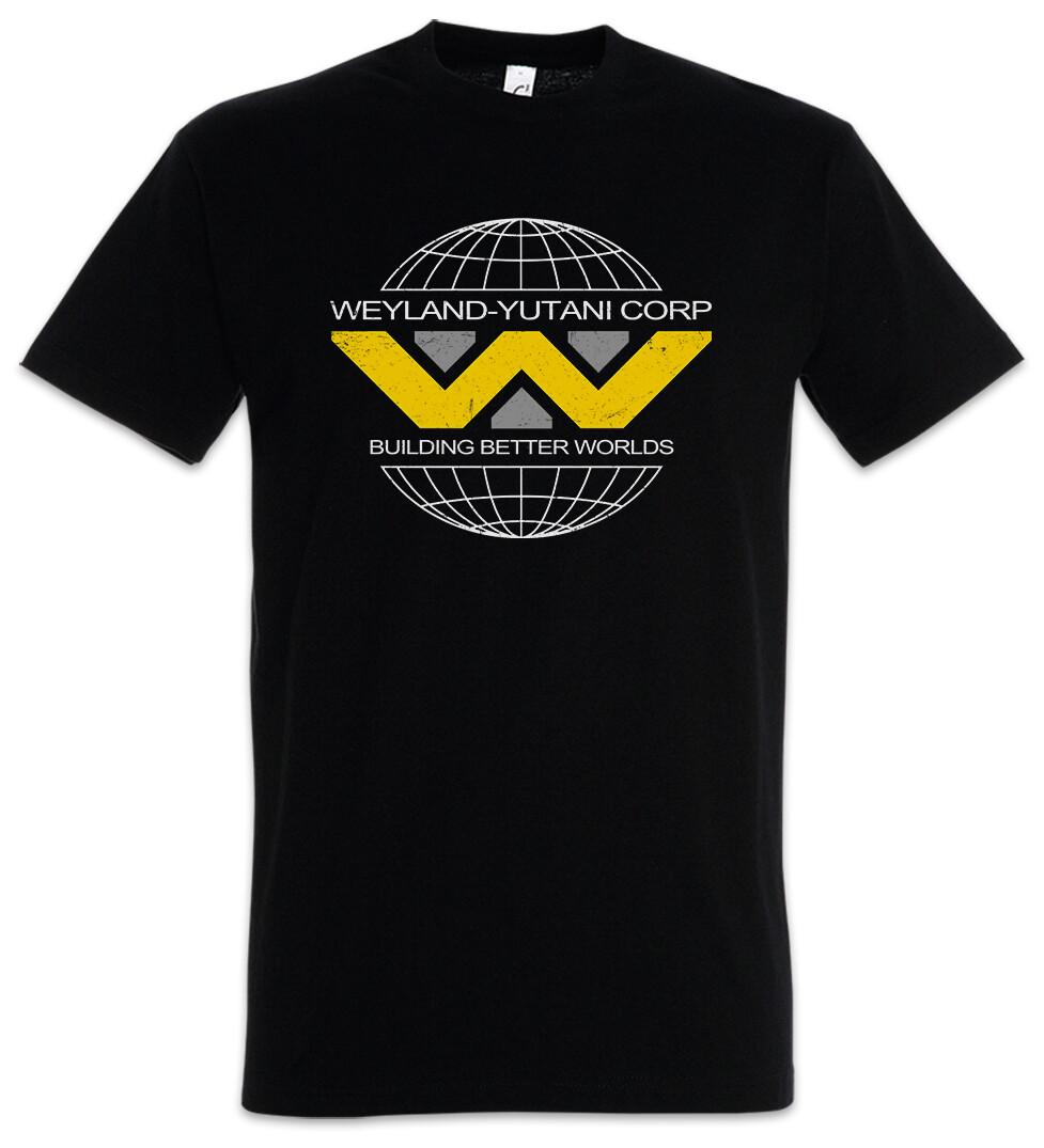 Weyland Yutani II Herren T-Shirt Corp Corporatin Alien Ripley Horror Kult XL