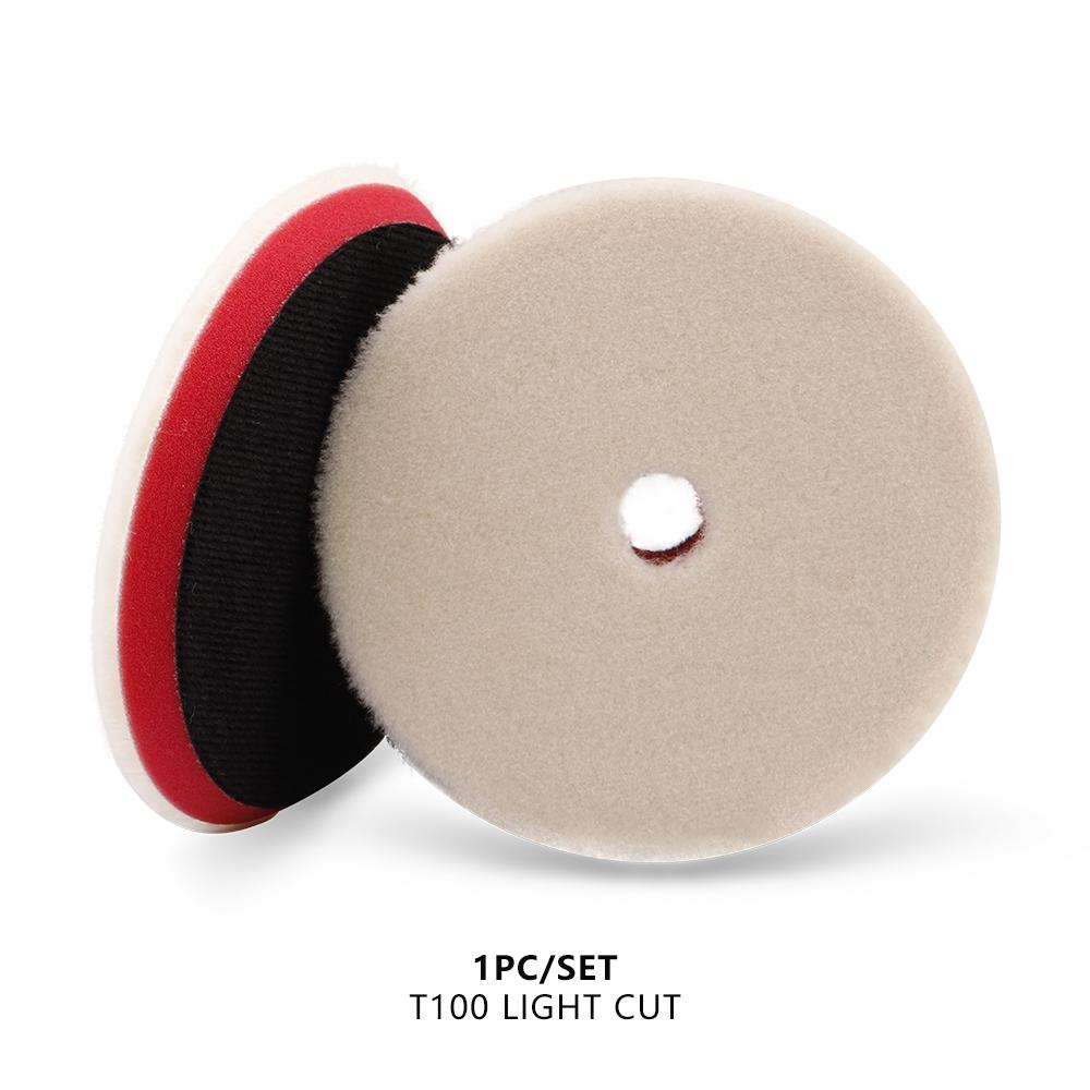 

(Единая продажа) ЗИП 3 (80мм)/5 (125мм)/6 (150мм) Полировка японской шерстяной накладки для полировки автомобиля Детализация Удаление царапин 3 Inch (80mm)