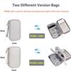 Data Cable Storage Bag Waterproof Portable Carry Case Storage Bag Travel Organizer Bag for Cable Cord USB Charger