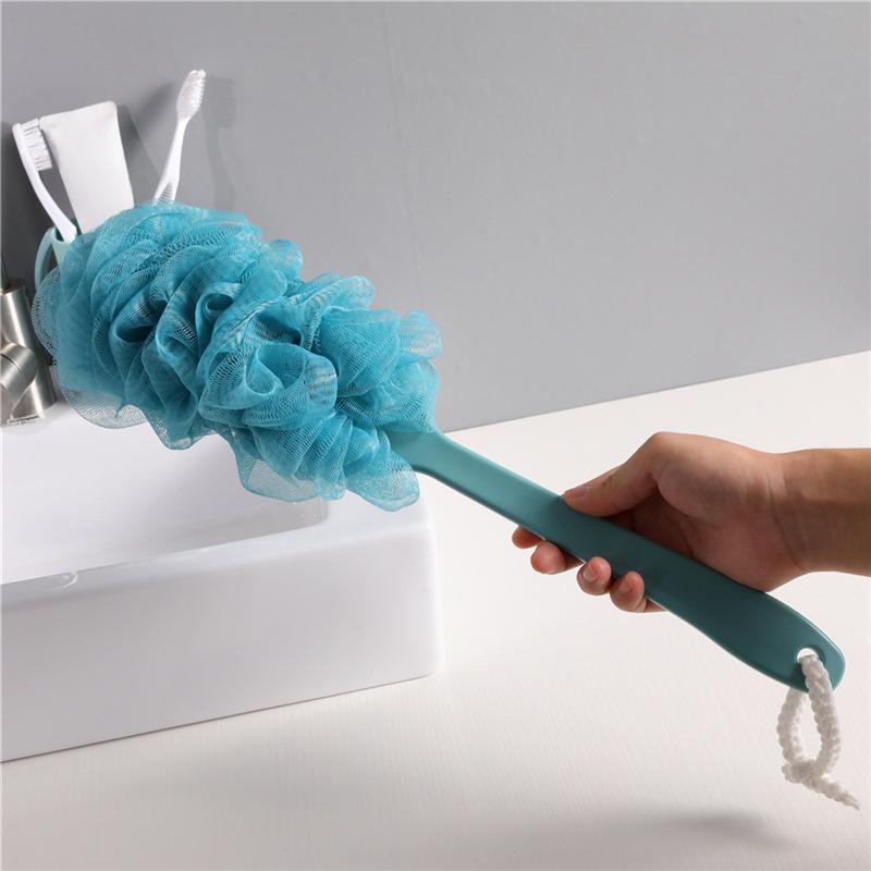 

Большая длинная ручка для ванны, скраб для ванны, щетка для ванны, скраб для ванны, скраб для ванны, ремешок для ванны, ремешок для шнура bagged синий