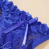 Sexy Lace Underwear For Women Low Rise Adjustable Thongs Transparent G-String Female Breathable Underpants Lingerie