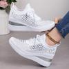 Strass-Schnürschuhe Damen Freizeitschuhe Niedrige Sportschuhe Modischer Stil Damenschuhe Tägliches Pendeln Schuhe zur Höhensteigerung Damen