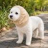 Noise Reduction Dog Calming Earmuffs Adjustable Cold-Proof Pet Calming Hood Breathable Windproof Dog Ear Cover