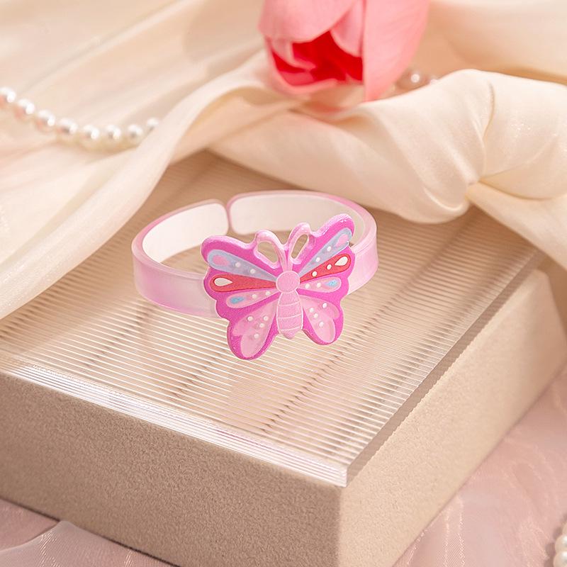 Adorable Butterfly & Sunflower Children's Bracelet - Cute Cartoon Flower Jewelry