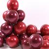 Cherry Red Double Layer Latex Balloons for Weddings and Festivals