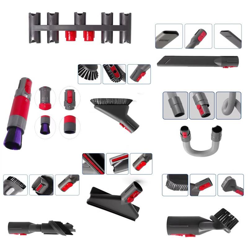 For Dyson Vacuum Cleaner Brush for Dyson V7 V8 V10 V11 V12 V15 Vacuum Cleaner Long/Bristle/Soft Brush Brush Parts Replacement