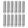 12PCS Stainless Steel Standoff Screw 12x60MM Sign Holder Mounting Screws with Wall Anchors