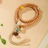 Hot-selling Baixiangzi Bead Bracelet, White Jade Bodhi Root Bracelet, Handheld Double-Circle Buddhist Beads for Women, Decorative Beads, Men's