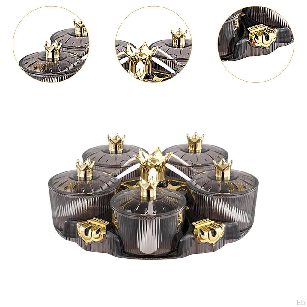 Candy Nut Serving Tray Dry Fruit Holder and Dishes Snack Platter Luxury Condiment Box for