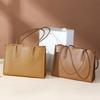 New leather women's bag shoulder bag women's large-capacity commuting cowhide women's tote bag