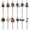 Halloween Themed Straw Retro Creative Water Cup Disposable Paper Straw Party Decoration Supplies Birthday Party Decorations