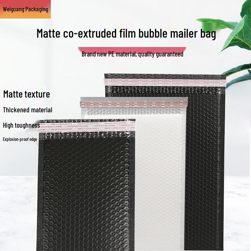 Colored Bubble Foam Express Packaging Bags for Logistics and Small Cards