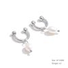 Yhpup Stainless Steel Adjustable Ear Bone Clip Earrings Arrivals Platinum Plated Popular Charming Chic Accessories Wholesale