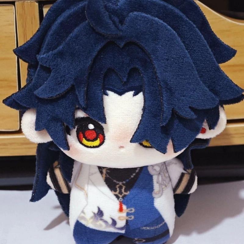Аниме-игра Хонкай: Звездный экспресс Клинок Плюшевая игрушка 10см Брелок Хлопковая кукла Милое платье Плюшевые игрушки украшение каваи Рождественский подарок