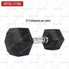 ART&LIVING Hex Rubber-Coated Dumbbell