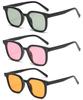 Women Fashion Square Frame Sun Glasses Outdoor Shades Wild Eyewear Unisex Summer Beach Sunglasses