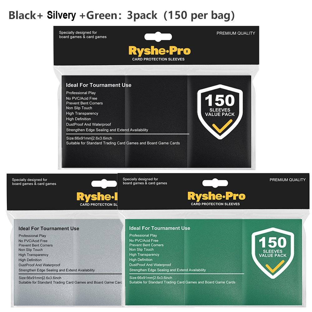 750Pcs Matte Card Sleeves 2.6"x3.6" Protectors Compatible with Trading Cards Standard Size for MTG TCG Baseball Card Sport Cards