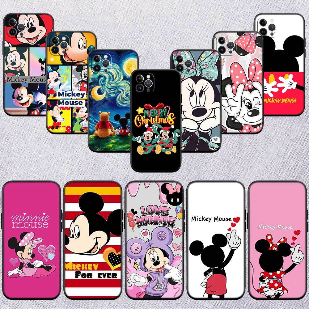Mickey Minnie Mouse Shockproof Phone Case for Redmi Note 8 8T 9 9A 9C 9T 9S 10 11 11S 10C 10X 10A 10T Pro Max Plus Prime