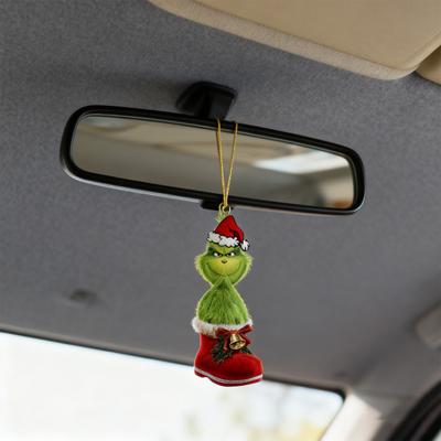 Yousheng Weihnachtsanhänger Hund Dekorativ Festlich Auto Rucksack Anhänger Heimparty DIY Geschenk Party Anhänger Dekoration
