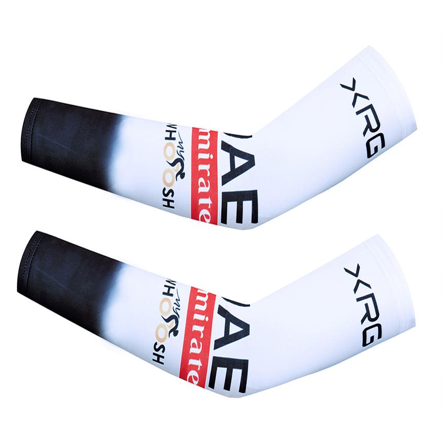 2025 Total Cycling Arm Warmers Quick Dry UAE Team Sunscreem Ciclismo Arm Protection Anti Slip Bike Accessorries Sport Sleeves