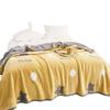 Dual-Use Flannel Throw & Bed Sheet: Thick, Warm, Winter & All-Season Blanket for Dorm or Home, Single/Double