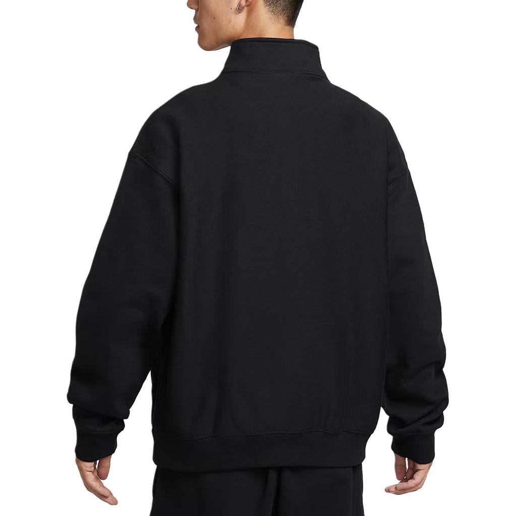 Nike Solo Swoosh Loose Fleece Long Sleeve Sweatshirt Men sweatshirt HV1095-010