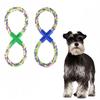 Cotton Braided Teeth Rope Chew Knot Playing Fetch Funny Toy Pet Puppy Dog