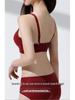 Original Red Seamless Uplift Anti-Sag Bra with Side Support, No Underwire