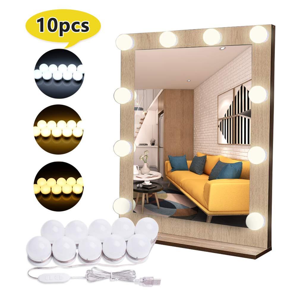 10 Pcs Hollywood Makeup Lights - Professional Makeup Light 10 Pcs Hollywood Makeup Lights - Professional Makeup Light