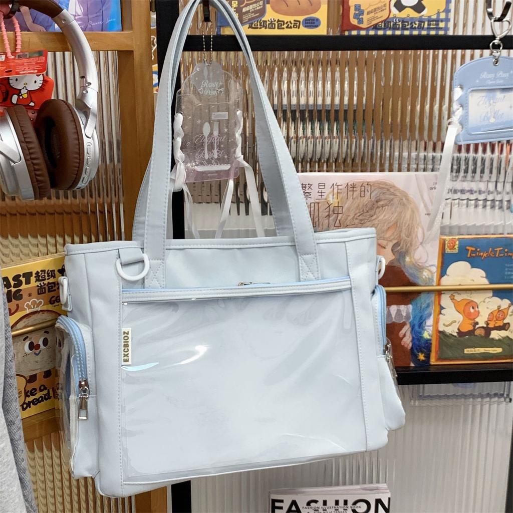 Ita Bag Clear Window Tote Bag Anime Display Shoulder Handbag