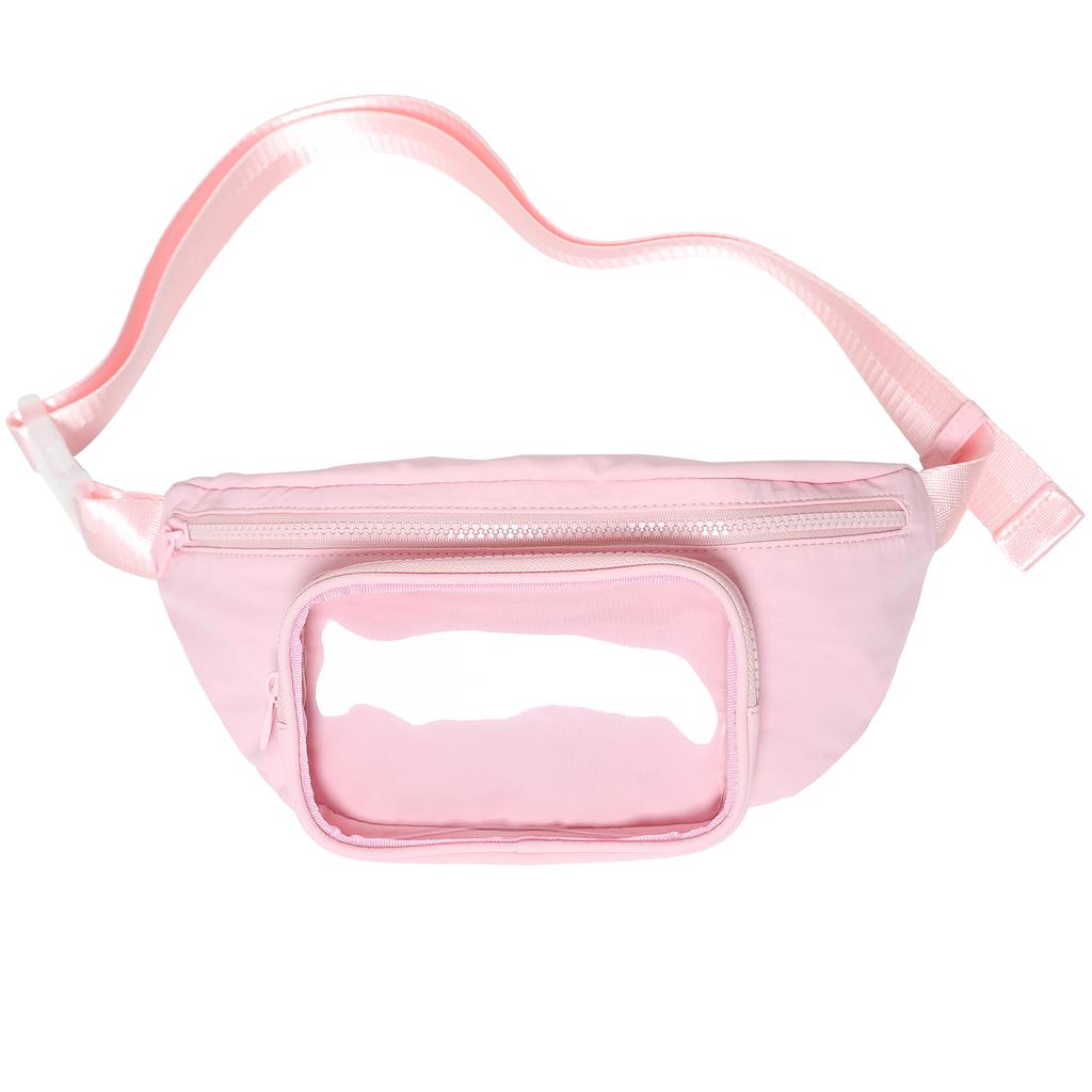 Schmerztasche, Kleiner Appetit, Schmerzschicht Brusttasche, Damen Frühling und Sommer Transparente Tasche, Leichte Wasserdichte Nylon Umhängetasche, Herren Bauchtasche