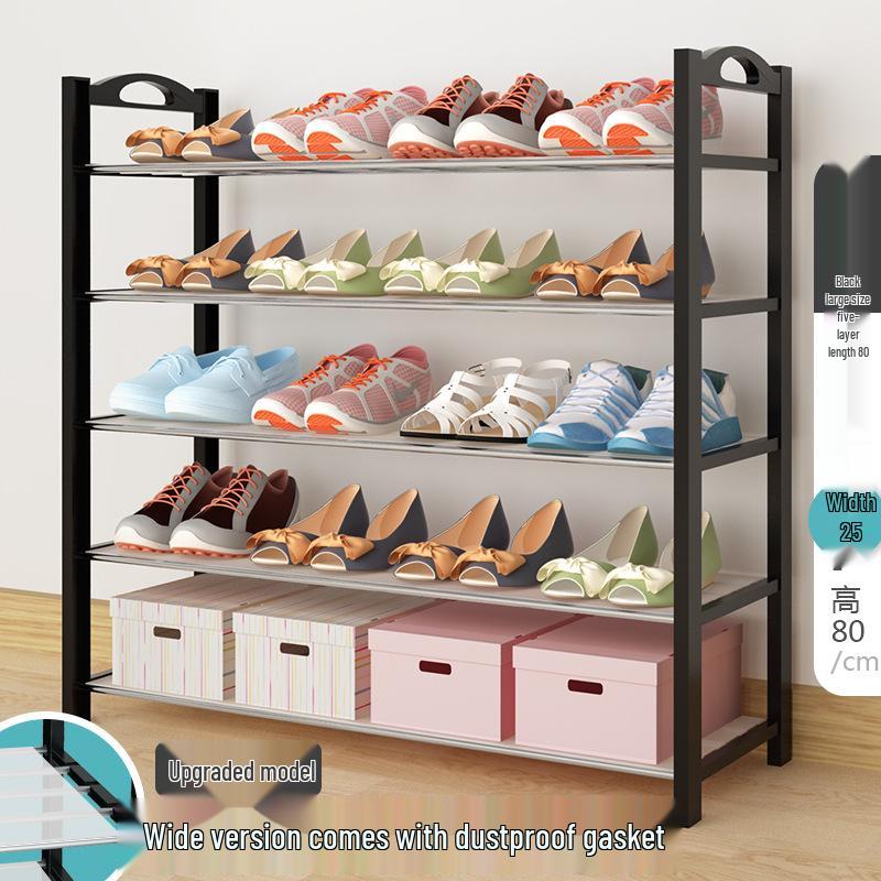 Kompaktes Mehrschichtiges Schuhregal - Platzsparende Aufbewahrungslösung für Wohnheime