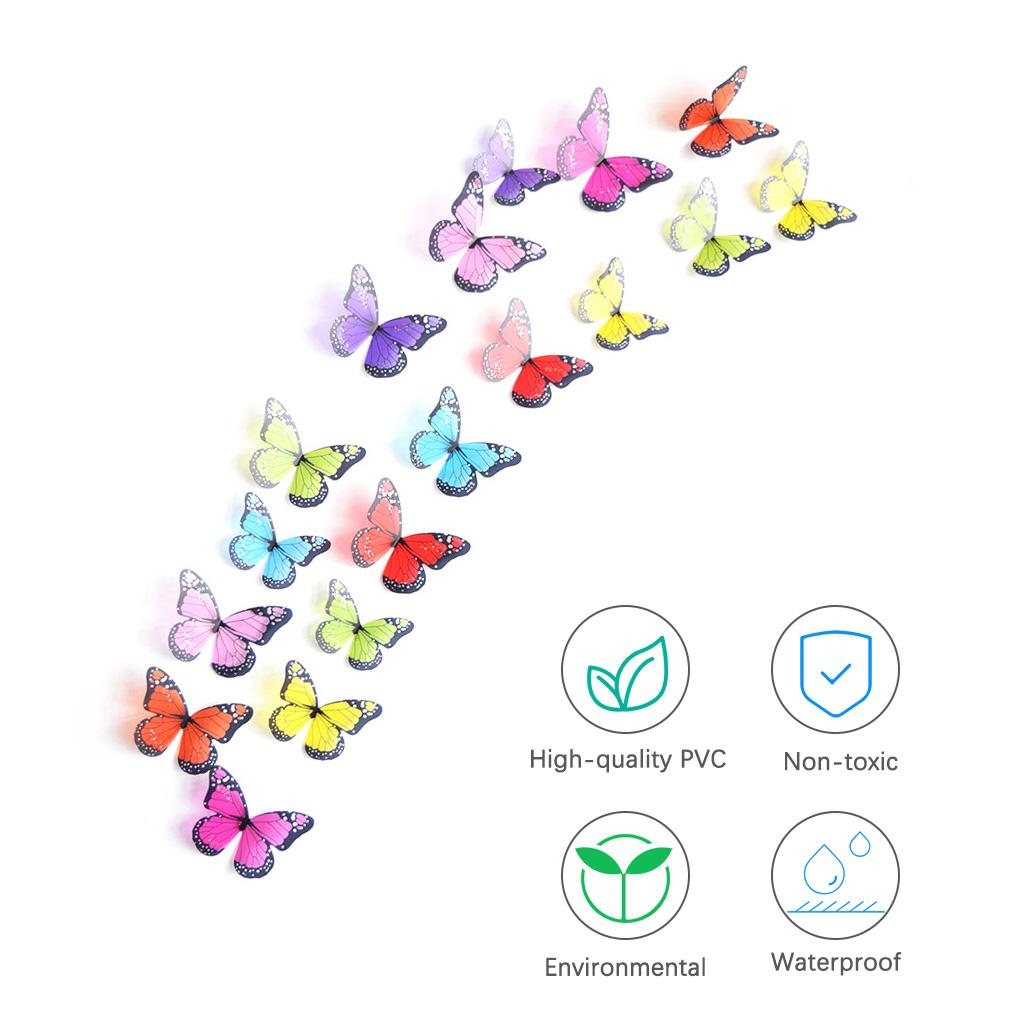 3D Insect Wall Sticker Living Room Bedroom PVC Decor Home Wall Paper Waterproof Decal H-Z-102