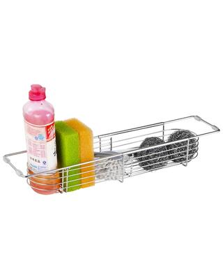 YQh Aquarium Asphalt Aquarium Shanghai Cotton Sponge Kitchen Detergent Storage Bottle Extendable Length Made of Stainless Steel Shelf, Shelf, Holder,