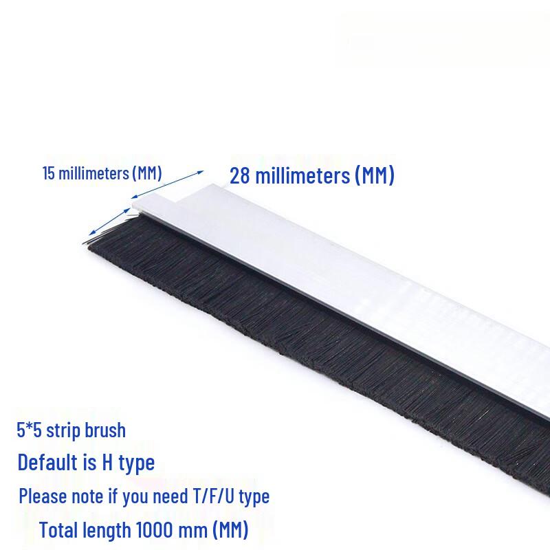 Jinglan Thickened Aluminum Alloy Nylon HF Strip Brush