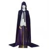 In Stock Halloween Cloak Velvet Cape Hooded Medieval Vampire Shawl Cosplay Cosplay