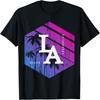 LA Los Angeles Strand T-Shirt für Männer Frauen Mädchen Kinder