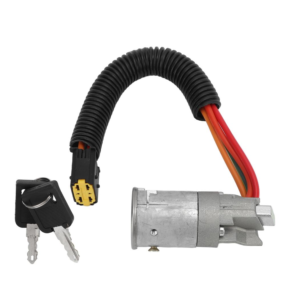 Ignition Barrel Switch with 2 Keys 7701471098 Replacement for MEGANE SCENIC MK1 1996‑2003