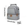 Large Capacity Portable Lunch Bag Hot Picnic School Food Lunch Bag Insulation Material, Fresh Cooler, Handbag With Lunch Bag